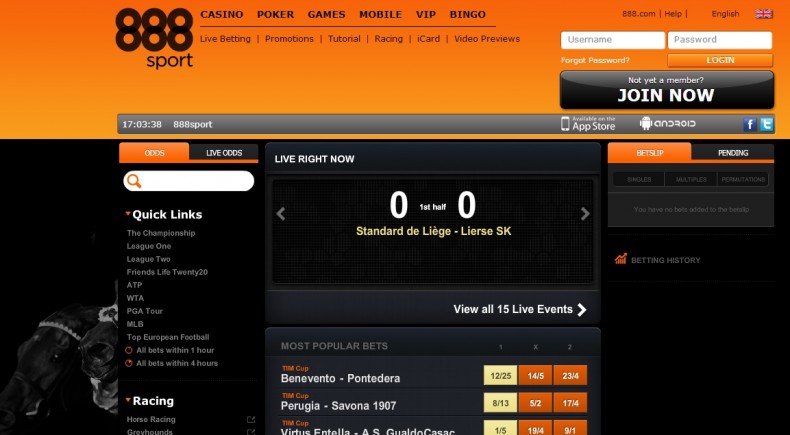 888 sports screenshot