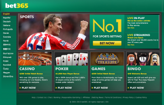 bet365 screenshot