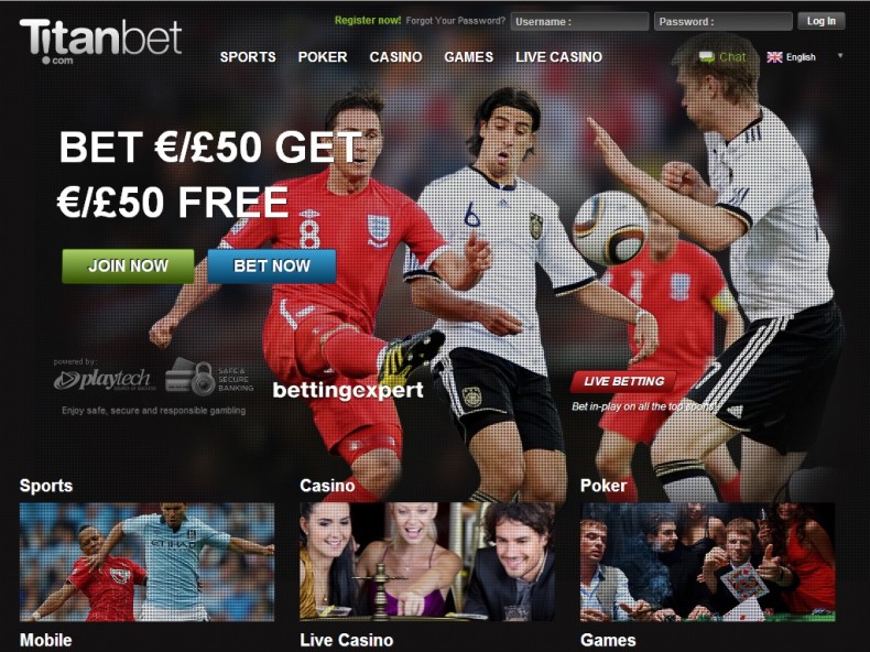 TitanBet screenshot